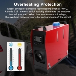 Φορητή Σόμπα Πετρελαίου 8KW 220V / 12V / 24V για Κάμπινγκ / Τροχόσπιτων / Φορτηγά κ.α