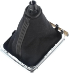 Πόμολο 6 Ταχυτήτων με Φυσούνα Λεβιέ Δερματίνη για Volkswagen Passat B6 2005 – 2010 OEM 3AA711113A