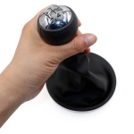 Πόμολο 6 Ταχυτήτων με Φυσούνα Λεβιέ Δερματίνη για Citroën Berlingo II 2008 – 2013 / Peugeot Partner B9 2008 – 2018