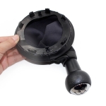 Πόμολο 6 Ταχυτήτων με Φυσούνα Λεβιέ Δερματίνη για Citroën Berlingo II 2008 – 2013 / Peugeot Partner B9 2008 – 2018