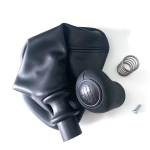 Πόμολο 6 Ταχυτήτων με Φυσούνα Λεβιέ Δερματίνη για Mercedes Benz W639 VITO 2003 - 2010