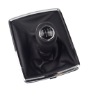 Πόμολο 6 Ταχυτήτων με Φυσούνα Λεβιέ Δερματίνη για Mercedes Benz W204 / C204 / C63 / C300 / C250 / W207 / A207 / W212 2008 - 2014