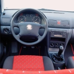 Πόμολο 5 Ταχυτήτων με Φυσούνα Λεβιέ Δερματίνη για Skoda Octavia MK1 Sedan 1997 - 2011 OEM 1U0711141