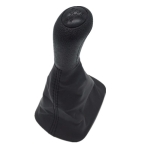 Πόμολο 5 Ταχυτήτων με Φυσούνα Λεβιέ Δερματίνη για Skoda Octavia MK1 Sedan 1997 - 2011 OEM 1U0711141