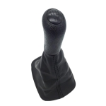 Πόμολο 5 Ταχυτήτων με Φυσούνα Λεβιέ Δερματίνη για Skoda Octavia MK1 Sedan 1997 - 2011 OEM 1U0711141