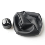 Πόμολο 5 Ταχυτήτων με Φυσούνα Λεβιέ Δερματίνη για Fiat Panda 2012 OEM 502942700