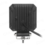 LED Προβολέας SLIM 10-30 Volt Υψηλής Ισχύος 15W Λευκό / Λευκό  101mm x 101mm x 37mm IP68