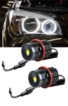 Λάμπες Αυτοκινήτου Angel Eyes για BMW E87 / E39 / E61 / E63 / E64 / E65 / E66 / E83 X3 / E53 X5 / E60 LED Λευκό 5W Can Bus Χωρίς σφάλματα 2τμχ.