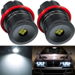Λάμπες Αυτοκινήτου Angel Eyes για BMW E87 / E39 / E61 / E63 / E64 / E65 / E66 / E83 X3 / E53 X5 / E60 LED Λευκό 5W Can Bus Χωρίς σφάλματα 2τμχ.