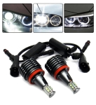 Λαμπτήρες LED Kit Can Bus H8 12V 40W για BMW E82 / E87 / E90 / E91 / E92 / E93 / E60 / E61 / E63 / E64 / E84 Λευκό