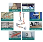 Καρφιά για Πιστόλι Καρφιών Τοίχου Μίνι Πνευματικό 2.7cm διαμέτρημα 4.1cm 100 Καρφιά