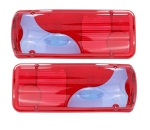 Σετ Καπάκια πλαστικά Μπλέ για Φανάρια Πίσω Vw - Crafter / Mercedes - Sprinter / Man - TGA - TGL - TGM - TGS / Scania 2 Τεμάχια