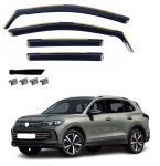 Ανεμοθραύστες για VW TIGUAN MK2 ( δεύτερης γενιάς - facelift) 2024 - 2026 4τμχ.
