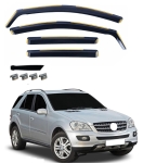 Ανεμοθραύστες για MERCEDES ML W164 2005-2011 4τμχ.