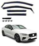 Ανεμοθραύστες για VOLVO S60 Saloon 2019 - 2024 4τμχ.