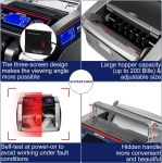 Καταμετρητής Χαρτονομισμάτων με Ταχύτητα 1000/min & UV / MG / IR Ανίχνευση Πλαστών Γκρι / Περιλαμβάνεται θήκη