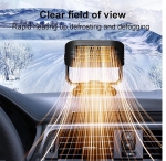 Αερόθερμo / Θερμαντήρας Απόψυξης Τζαμιών Αυτοκινήτου με Περιστρεφόμενη Βάση 12V 150W