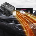 Αερόθερμo / Θερμαντήρας Απόψυξης Τζαμιών Αυτοκινήτου με Περιστρεφόμενη Βάση 12V 150W