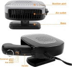 Αερόθερμo / Θερμαντήρας Απόψυξης Τζαμιών Αυτοκινήτου 12V 150W