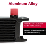 Ψυγείο Λαδιού Αυτοκινήτου 10 Σειρών AN10 37° - Μαύρο