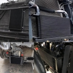 Ψυγείο Λαδιού Αυτοκινήτου 16 Σειρών AN10 37° - Μαύρο με Εύκαμπτους Σωλήνες / Προσαρμογέα Σάντουιτς και Εξαρτήματα