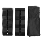 Σετ 2 Τεμαχίων Ράμπων Ανύψωσης Αυτοκινήτου με Μέγιστο Φορτίο 2500kg με Τσάντα Αποθήκευσης 565mm x 190mm x 130mm