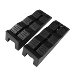 Σετ 2 Τεμαχίων Ράμπων Ανύψωσης Αυτοκινήτου με Μέγιστο Φορτίο 2500kg με Τσάντα Αποθήκευσης 565mm x 190mm x 130mm