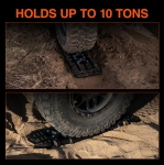 Σετ 2 Αντιολισθητικών Ραμπών για Επιπλέον Πρόσφυση Ελαστικών 104cm x 28cm