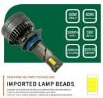 LED Kit Can Bus V16 HB4 12V - 24V 60W 13000lm 3570 LED F6