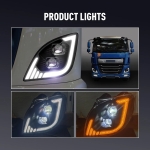 Δεξί Φανάρι LED για Φορτηγό DAF 116 (106) OEM: KF-L2137