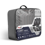 Σετ Καλύμματα Αυτοκινήτου Otom Core Design Binek Universal  Δερματίνη Εμπρός και Πίσω 11 Τεμαχίων Μπέζ