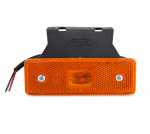 LED Φωτιστικό Πλευρικής Σήμανσης με Βάση 12V Πορτοκαλί