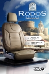 Σετ Καλύμματα Αυτοκινήτου Universal Panda RODOS ECO Δέρμα Εμπρός και Πίσω Μπέζ