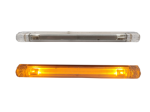 LED Φωτιστικό Πλευρικής Σήμανσης NEON Πορτοκαλί 24V IP68 240mm X 26mm X 25mm