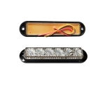 LED Όγκου / Φλάς Λάμψη 6 Led 12V / 24V IP66 Λευκό 155mm x 35mm x 20mm