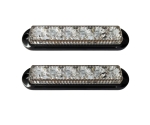 LED Όγκου / Φλάς Λάμψη 6 Led 12V / 24V IP66 Λευκό 155mm x 35mm x 20mm