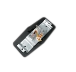 Φωτιστικό Σήμανσης 12V / 24V Λευκό Φιμέ 126mm x 55mm x 38mm 1 Τεμάχιο