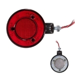 LED Φωτιστικό Σκουλαρίκι Πλευρικής Σήμανσης 18 LED Λευκό / Κόκκινο 12V / 24V για Scania / Volvo / MAN / DAF / Mercedes