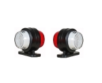 LED Όγκου NEON 18 SMD Κερατάκι 12V / 24V IP66 Κόκκινό / Λευκό 70mm