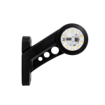 LED Όγκου Κερατάκι 12V / 24V IP66 Κόκκινό / Λευκό με Περιστρεφόμενο Εφέ Φωτός 130mm