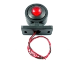 Σέτ LED Όγκου Ωμέγα Κερατάκια 12V - 24V IP66 Κόκκινό / Λευκό Στρογγυλό