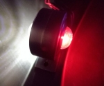 Σέτ LED Όγκου Ωμέγα Κερατάκια 12V - 24V IP66 Κόκκινό / Λευκό Στρογγυλό