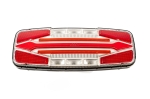 LED Neon Е-Мark Φανός Οπίσθιος 12V / 24V Φρένων - Tρεχούμενο φλας - Όπισθεν - Πορείας - Ομίχλης  350mm X 130mm X 61mm IP67
