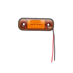 LED Όγκου με 12 LED 12V / 24V IP68 Πορτοκαλί 87mm х 25mm