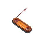 LED Όγκου με 12 LED 12V / 24V IP68 Πορτοκαλί 87mm х 25mm