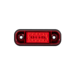 LED Όγκου με 12 LED 12V / 24V IP68 Κόκκινο 87mm х 25mm