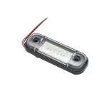 LED Όγκου με 12 LED 12V / 24V IP68 Λευκό 87mm х 25mm