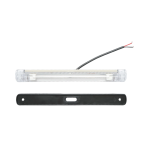 LED Φωτιστικό Πλευρικής Σήμανσης Λευκό 24V IP68 240mm x 26mm x 25mm