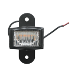 Σετ Τριπλά Πλευρικά Φώτα Θέσης 6 Led 12V - 24V Κόκκινο / Λευκό / Κίτρινα 60mm x 53.5mm x 35mm IP67