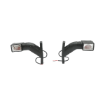 Σετ Τριπλά Πλευρικά Φώτα Θέσης 6 Led 12V - 24V Κόκκινο / Λευκό / Κίτρινα 140mm x 105mm x 35mm IP67